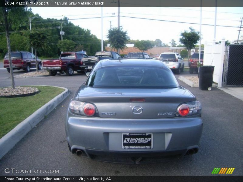 Titanium Gray Metallic / Black 2004 Mazda RX-8 Sport