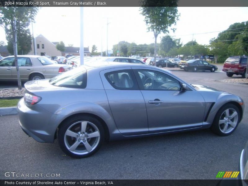 Titanium Gray Metallic / Black 2004 Mazda RX-8 Sport