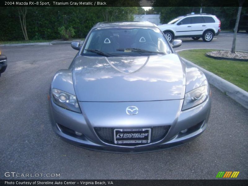 Titanium Gray Metallic / Black 2004 Mazda RX-8 Sport