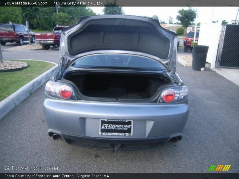 Titanium Gray Metallic / Black 2004 Mazda RX-8 Sport