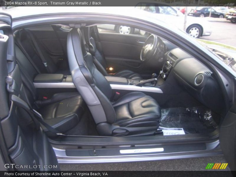 Titanium Gray Metallic / Black 2004 Mazda RX-8 Sport