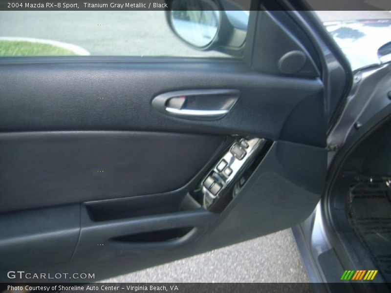 Titanium Gray Metallic / Black 2004 Mazda RX-8 Sport