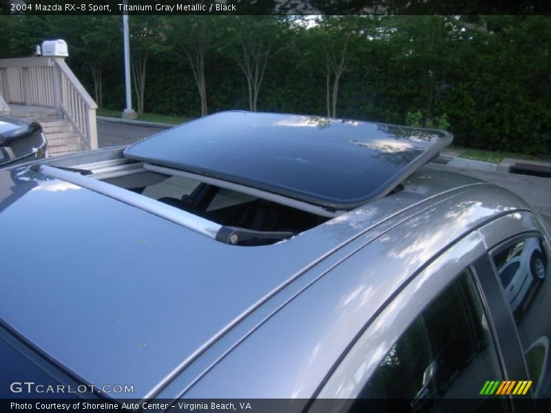 Titanium Gray Metallic / Black 2004 Mazda RX-8 Sport