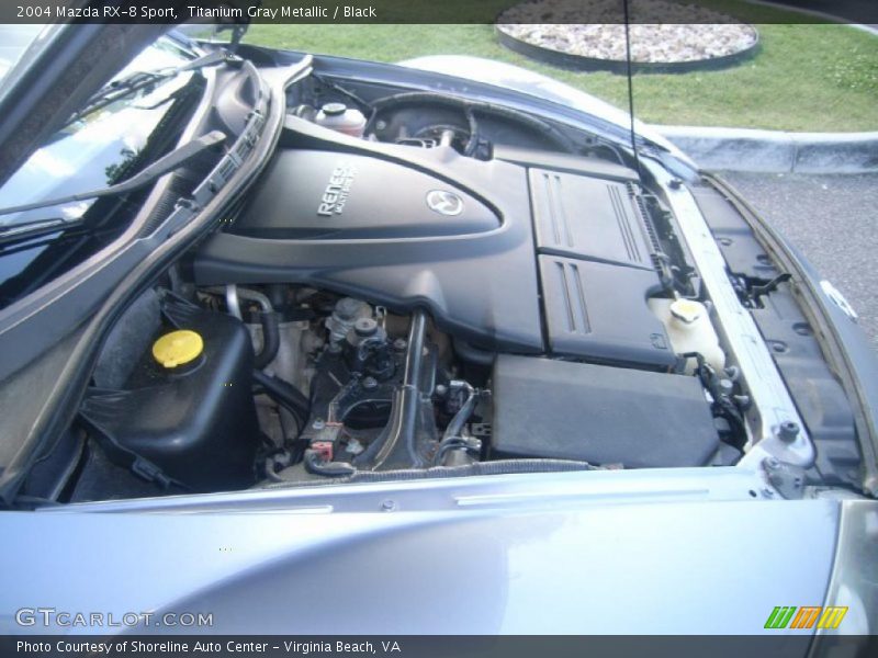 Titanium Gray Metallic / Black 2004 Mazda RX-8 Sport