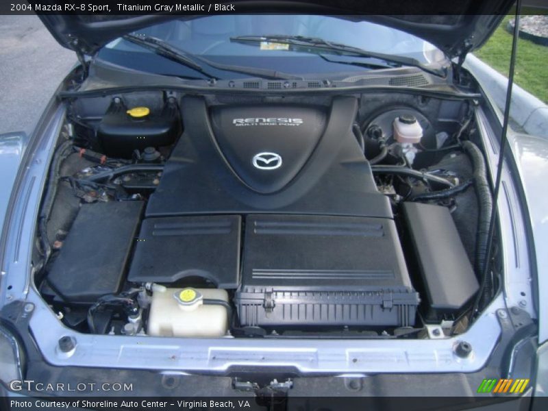 Titanium Gray Metallic / Black 2004 Mazda RX-8 Sport