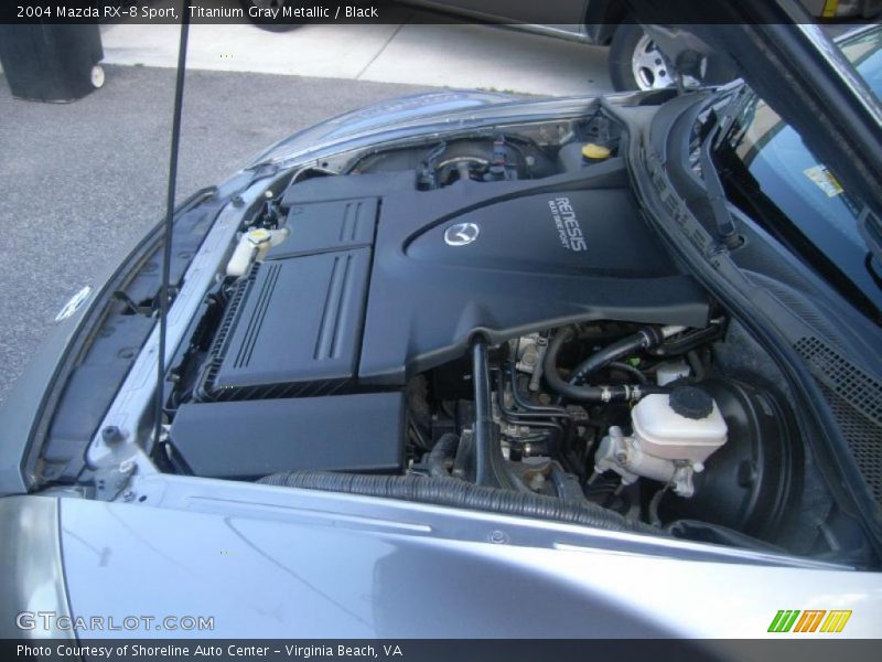 Titanium Gray Metallic / Black 2004 Mazda RX-8 Sport