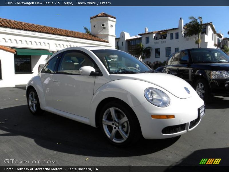 Candy White / Cream 2009 Volkswagen New Beetle 2.5 Coupe