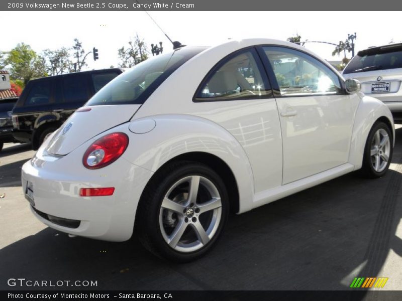 Candy White / Cream 2009 Volkswagen New Beetle 2.5 Coupe