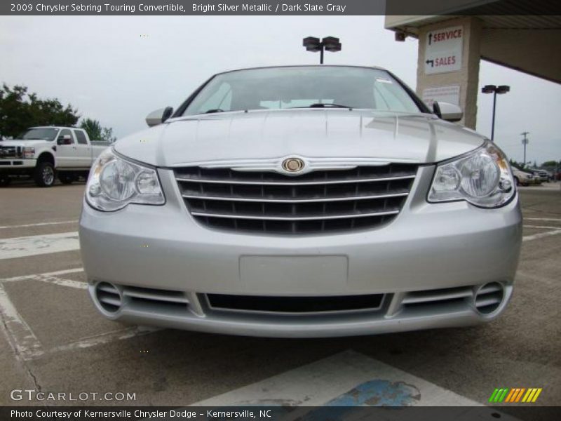 Bright Silver Metallic / Dark Slate Gray 2009 Chrysler Sebring Touring Convertible
