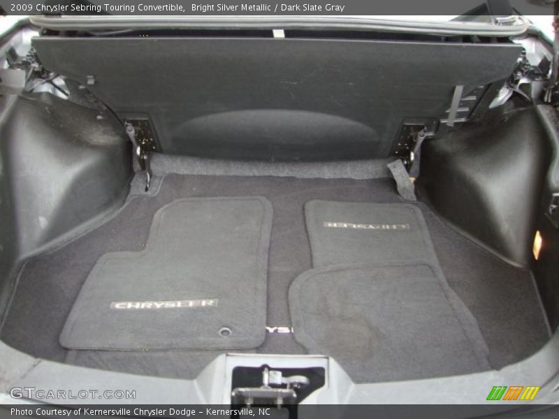 Bright Silver Metallic / Dark Slate Gray 2009 Chrysler Sebring Touring Convertible