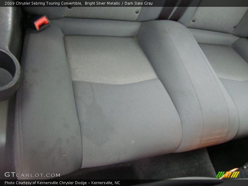 Bright Silver Metallic / Dark Slate Gray 2009 Chrysler Sebring Touring Convertible