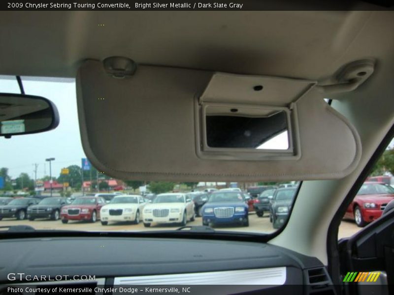 Bright Silver Metallic / Dark Slate Gray 2009 Chrysler Sebring Touring Convertible