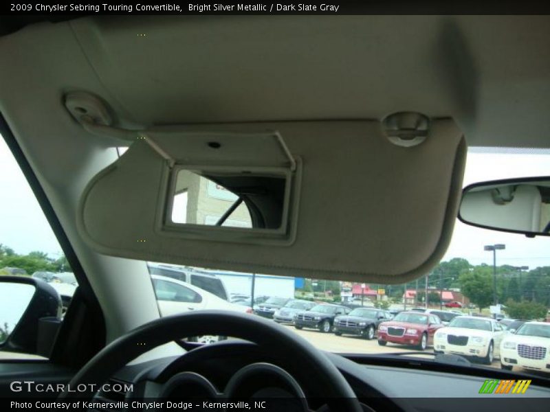 Bright Silver Metallic / Dark Slate Gray 2009 Chrysler Sebring Touring Convertible