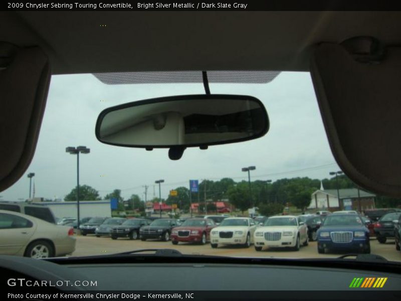 Bright Silver Metallic / Dark Slate Gray 2009 Chrysler Sebring Touring Convertible