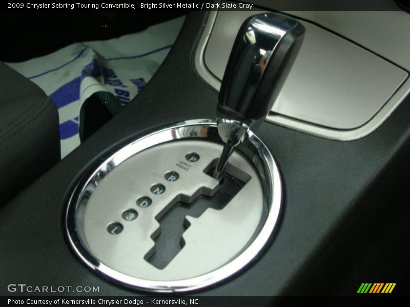 Bright Silver Metallic / Dark Slate Gray 2009 Chrysler Sebring Touring Convertible