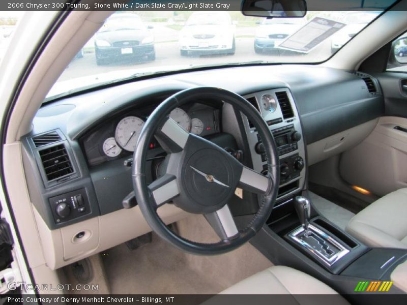 Stone White / Dark Slate Gray/Light Slate Gray 2006 Chrysler 300 Touring