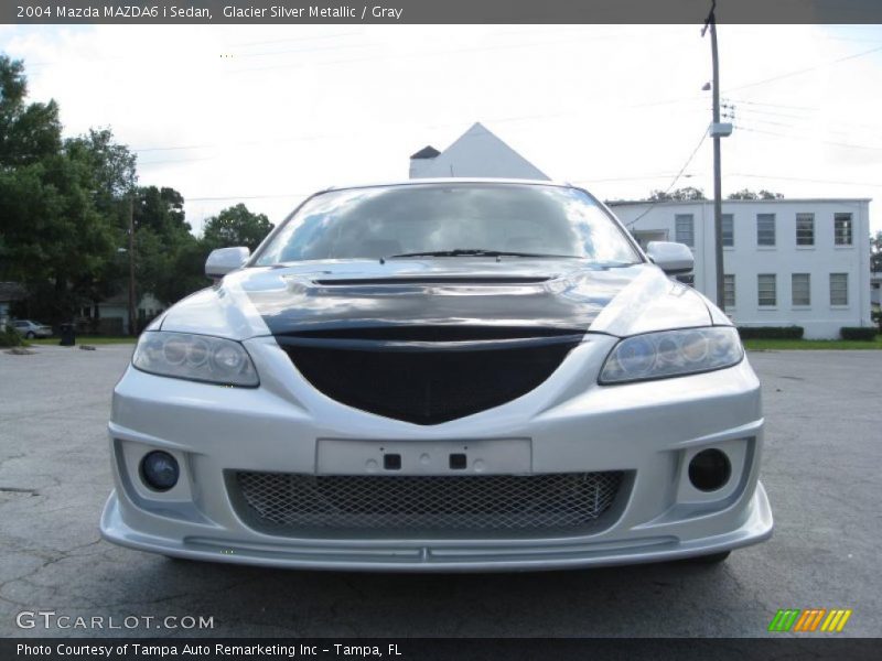 Glacier Silver Metallic / Gray 2004 Mazda MAZDA6 i Sedan