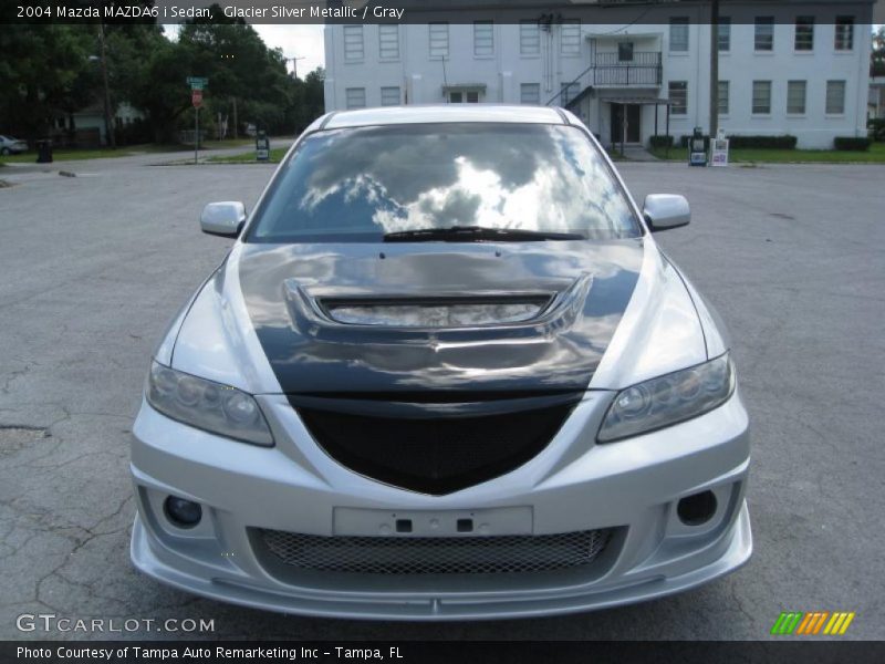 Glacier Silver Metallic / Gray 2004 Mazda MAZDA6 i Sedan