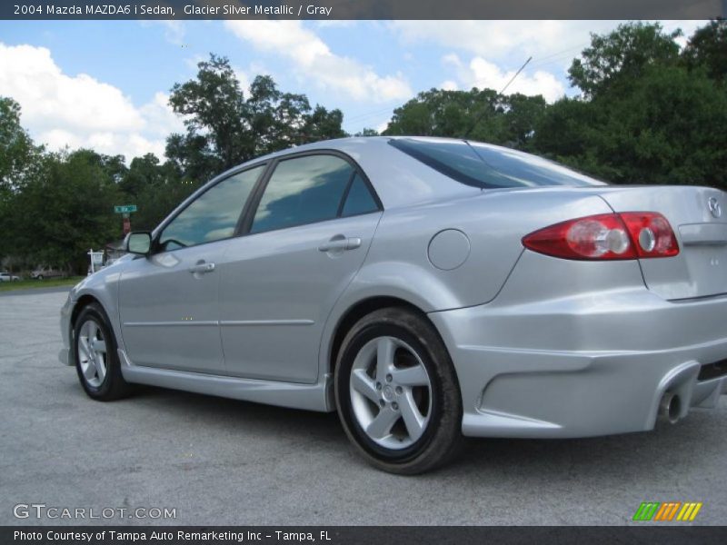 Glacier Silver Metallic / Gray 2004 Mazda MAZDA6 i Sedan