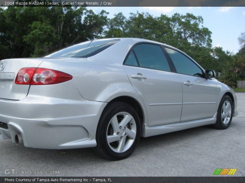 Glacier Silver Metallic / Gray 2004 Mazda MAZDA6 i Sedan
