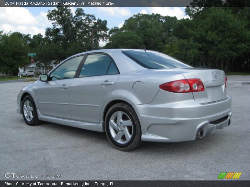 Glacier Silver Metallic / Gray 2004 Mazda MAZDA6 i Sedan