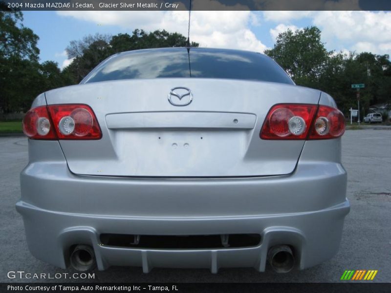 Glacier Silver Metallic / Gray 2004 Mazda MAZDA6 i Sedan