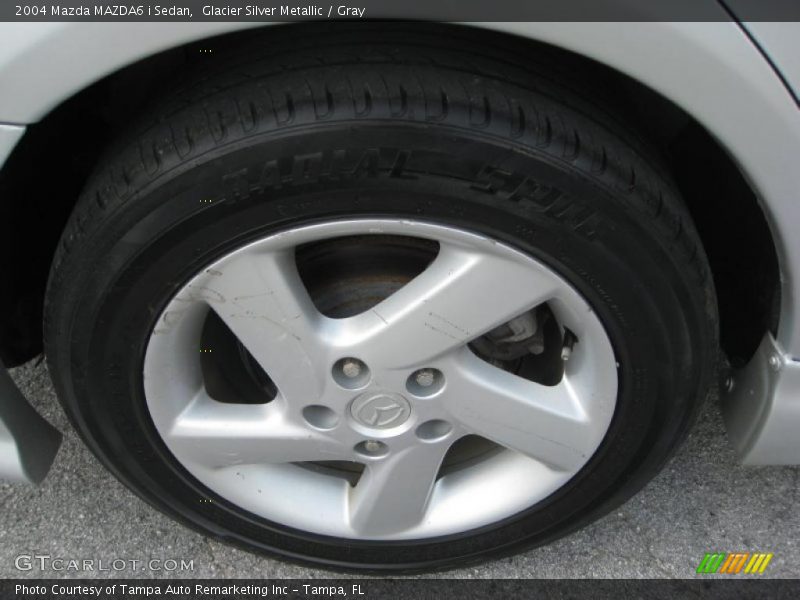 Glacier Silver Metallic / Gray 2004 Mazda MAZDA6 i Sedan