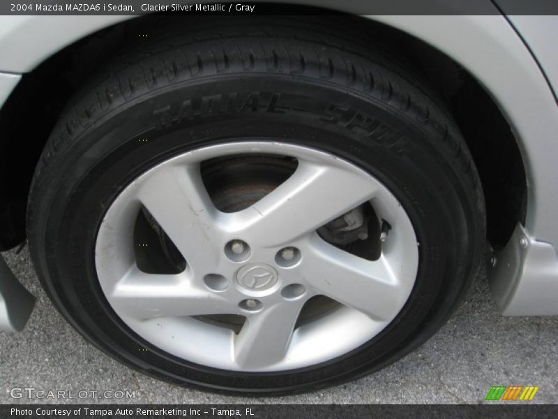 Glacier Silver Metallic / Gray 2004 Mazda MAZDA6 i Sedan