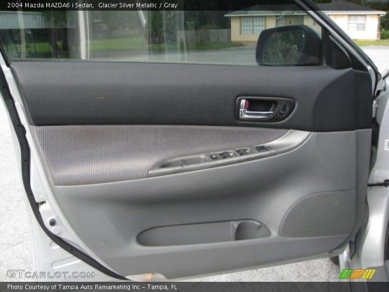 Glacier Silver Metallic / Gray 2004 Mazda MAZDA6 i Sedan