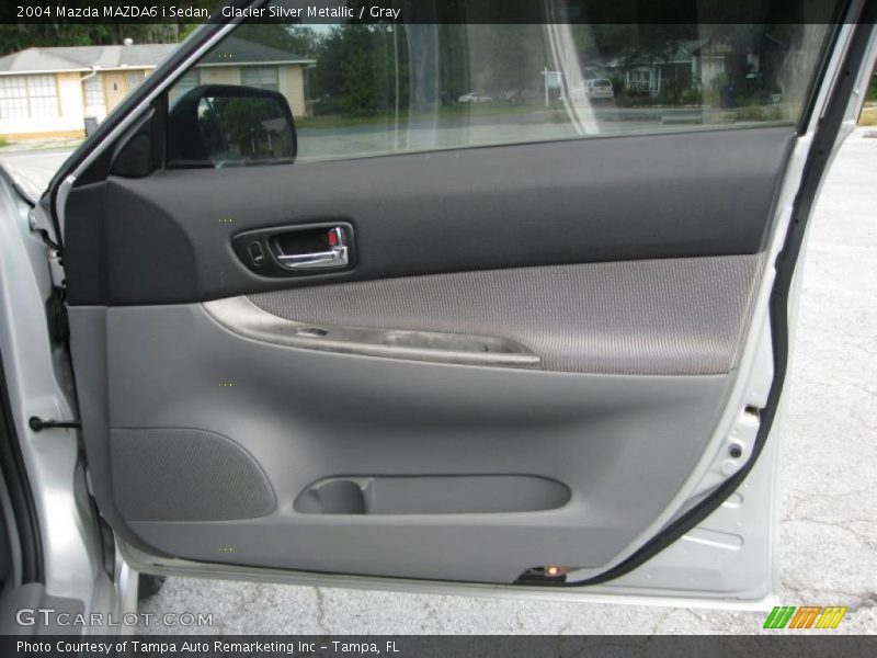 Glacier Silver Metallic / Gray 2004 Mazda MAZDA6 i Sedan