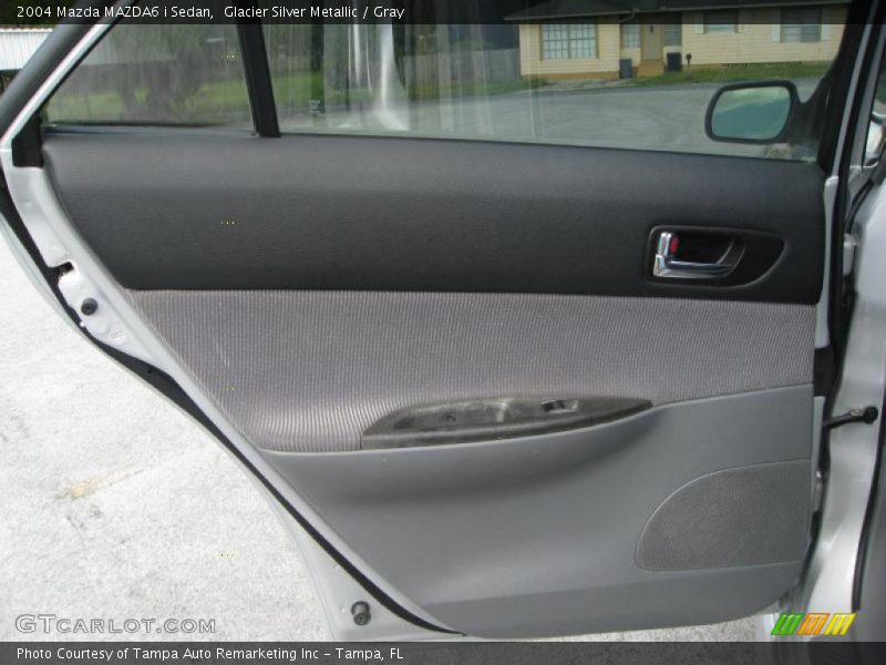 Glacier Silver Metallic / Gray 2004 Mazda MAZDA6 i Sedan