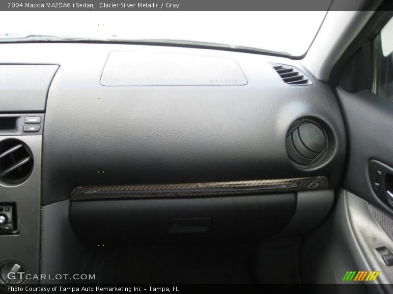 Glacier Silver Metallic / Gray 2004 Mazda MAZDA6 i Sedan