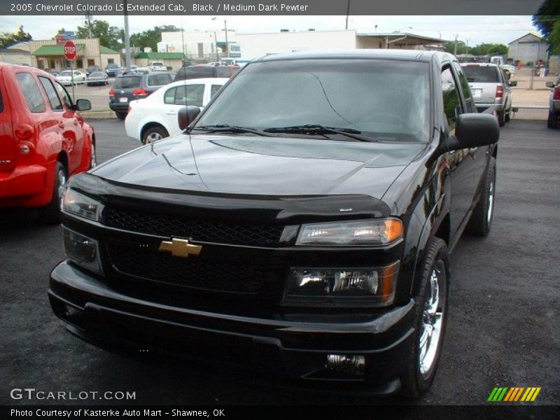 Black / Medium Dark Pewter 2005 Chevrolet Colorado LS Extended Cab