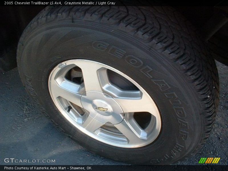 Graystone Metallic / Light Gray 2005 Chevrolet TrailBlazer LS 4x4