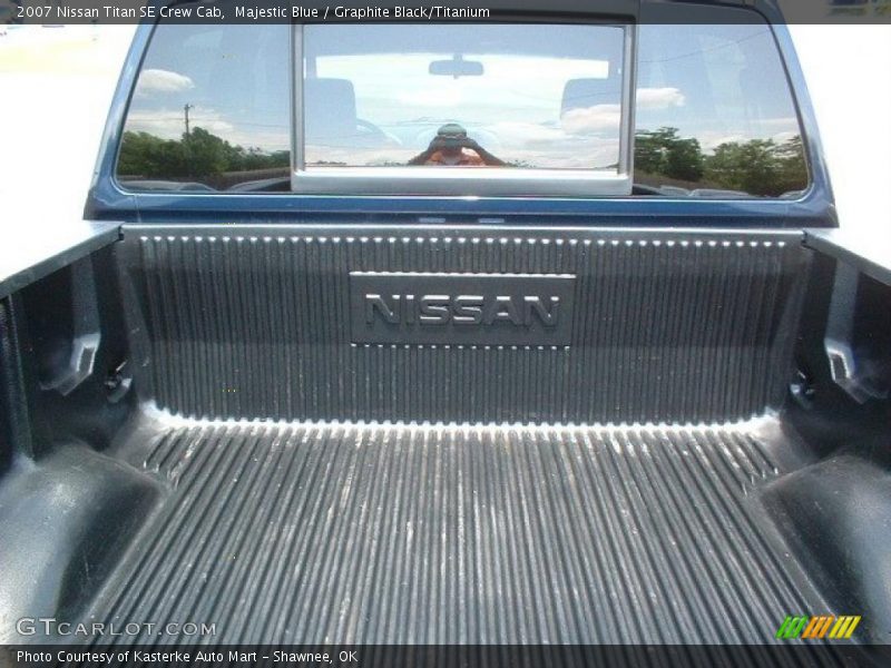Majestic Blue / Graphite Black/Titanium 2007 Nissan Titan SE Crew Cab
