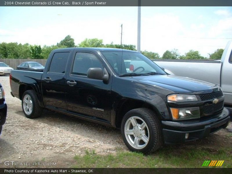 Black / Sport Pewter 2004 Chevrolet Colorado LS Crew Cab