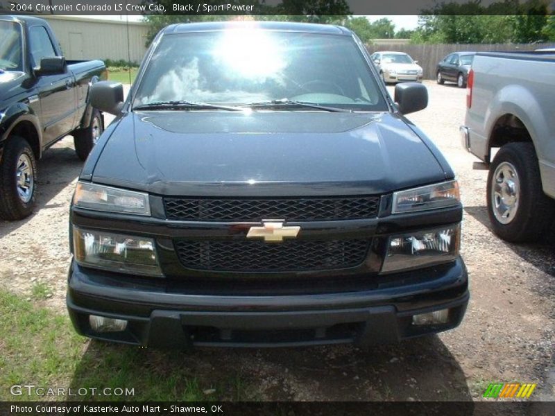 Black / Sport Pewter 2004 Chevrolet Colorado LS Crew Cab