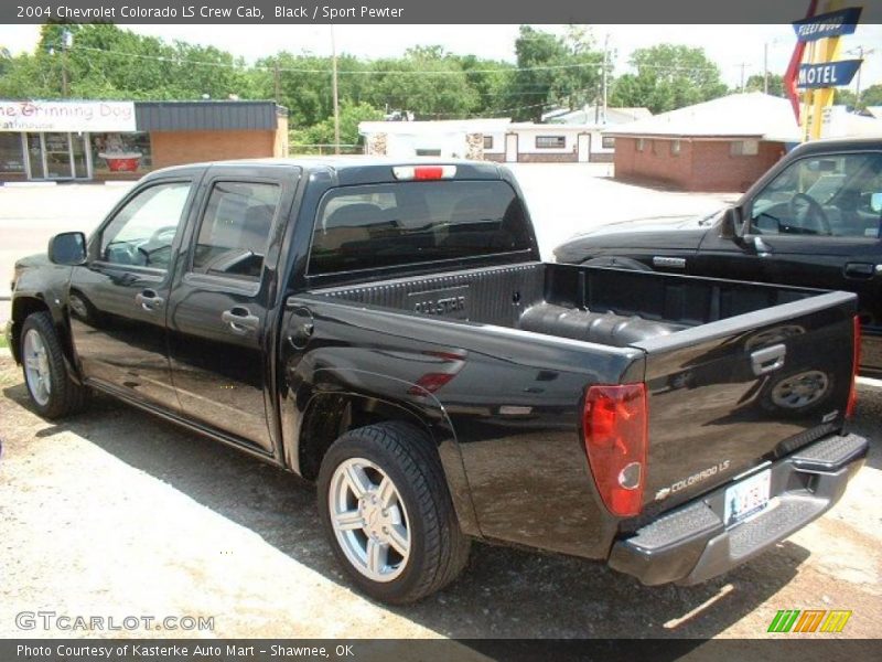 Black / Sport Pewter 2004 Chevrolet Colorado LS Crew Cab