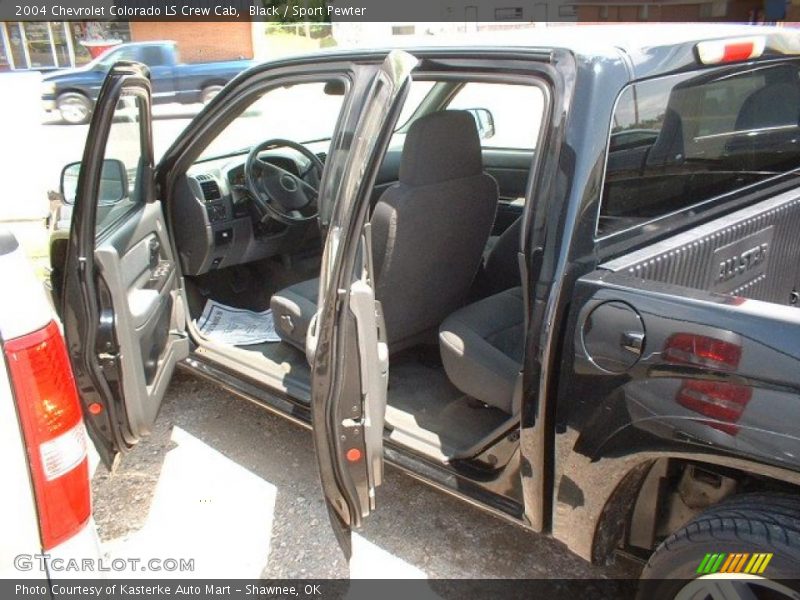 Black / Sport Pewter 2004 Chevrolet Colorado LS Crew Cab