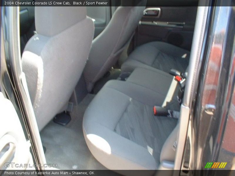 Black / Sport Pewter 2004 Chevrolet Colorado LS Crew Cab