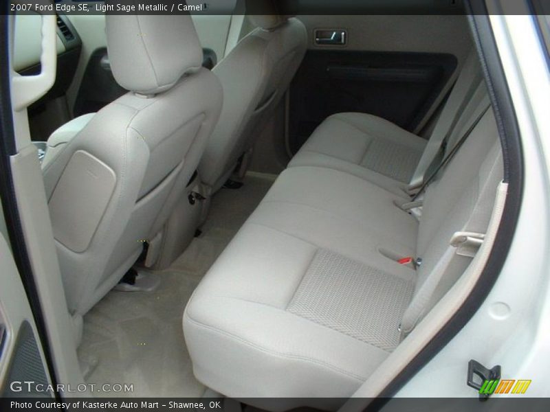 Light Sage Metallic / Camel 2007 Ford Edge SE