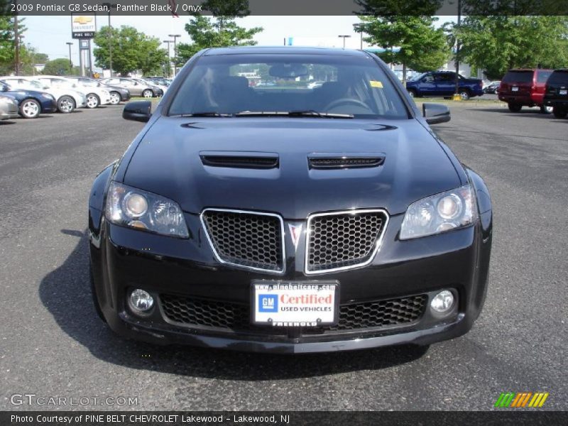 Panther Black / Onyx 2009 Pontiac G8 Sedan