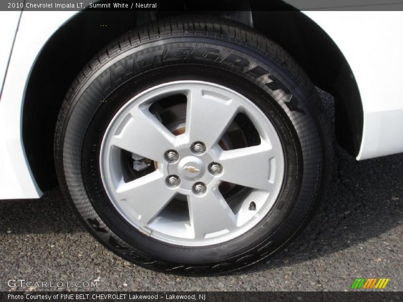 Summit White / Neutral 2010 Chevrolet Impala LT