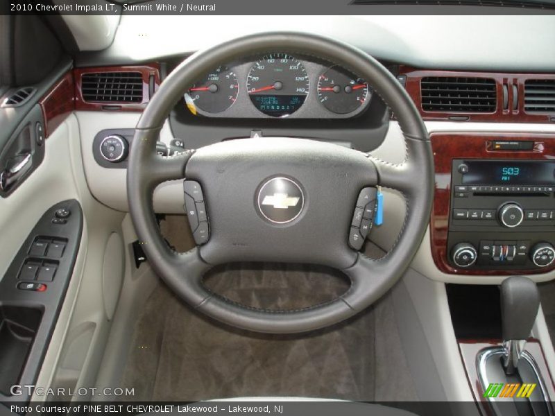 Summit White / Neutral 2010 Chevrolet Impala LT