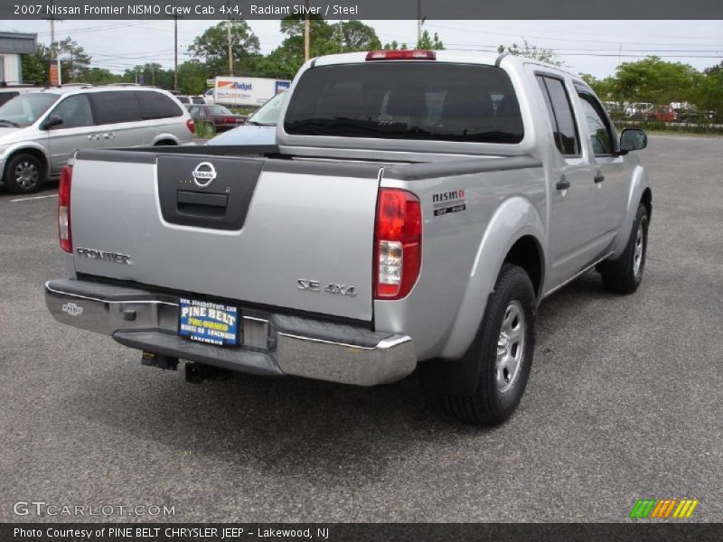 Radiant Silver / Steel 2007 Nissan Frontier NISMO Crew Cab 4x4