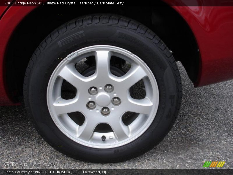 Blaze Red Crystal Pearlcoat / Dark Slate Gray 2005 Dodge Neon SXT