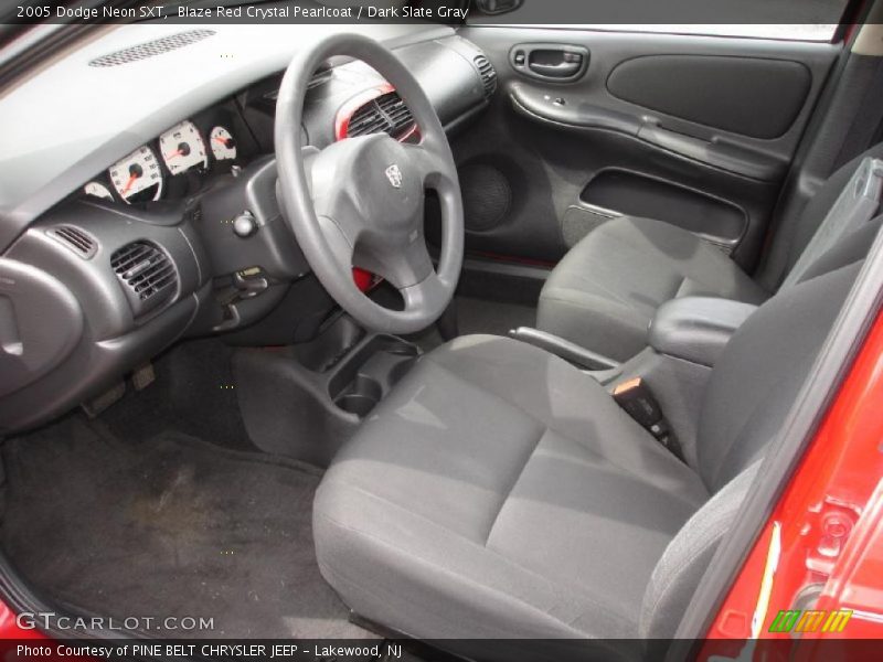 Blaze Red Crystal Pearlcoat / Dark Slate Gray 2005 Dodge Neon SXT