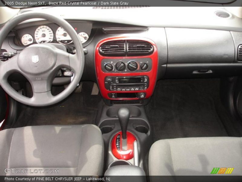 Blaze Red Crystal Pearlcoat / Dark Slate Gray 2005 Dodge Neon SXT