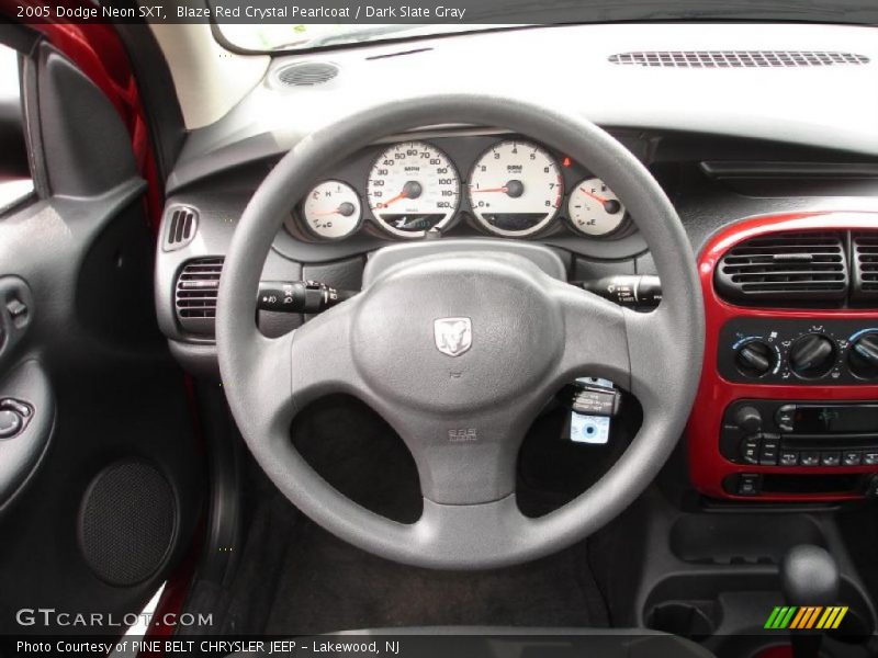 Blaze Red Crystal Pearlcoat / Dark Slate Gray 2005 Dodge Neon SXT