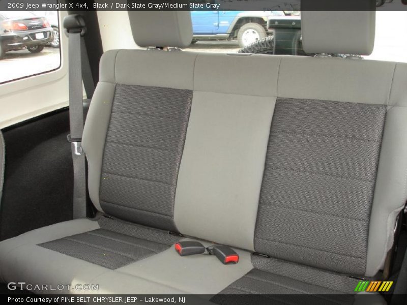 Black / Dark Slate Gray/Medium Slate Gray 2009 Jeep Wrangler X 4x4